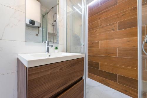 Koupelna v ubytování Modern Studio Apartman