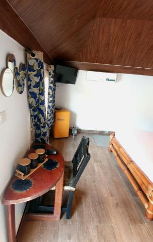 Posezení v ubytování Maison Sigafing