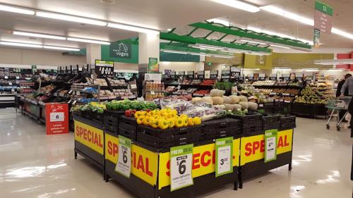 a grocery store filled with lots of fruits and vegetables at Lilypad of Three Kings - Family friendly w Kitchen & Parking in Auckland