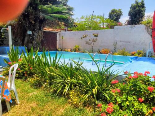 Bazén v ubytování Casa Aloha nebo v jeho okolí