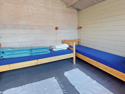 Ένα ή περισσότερα κρεβάτια σε δωμάτιο στο 6 person holiday home in Tarm-By Traum