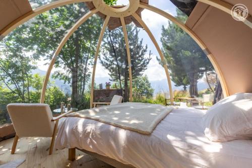 Fotografie z fotogalerie ubytování Tente wigwam v destinaci Hauteluce