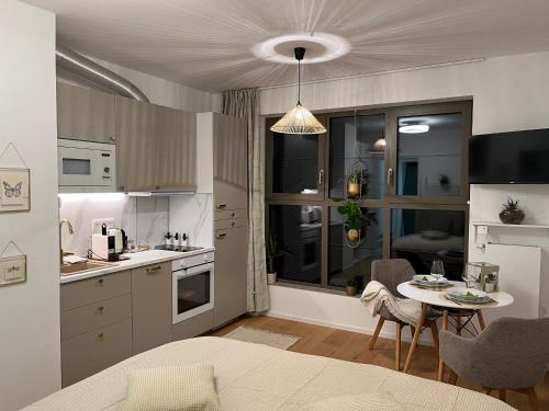 Desert apartmentにあるキッチンまたは簡易キッチン