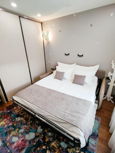 Postel nebo postele na pokoji v ubytování MAISON W