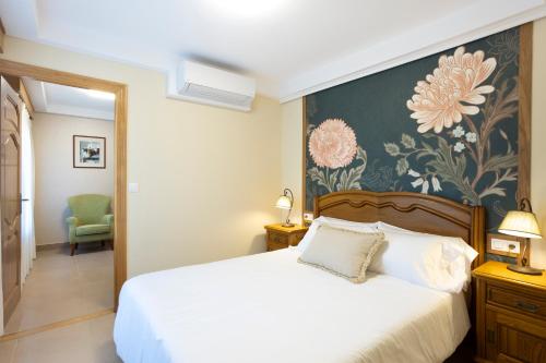 Katil atau katil-katil dalam bilik di Hotel Kamiñoko