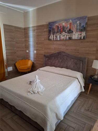Postel nebo postele na pokoji v ubytování B&B LA VILLA
