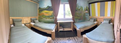 Katil atau katil-katil dalam bilik di GB Lounge
