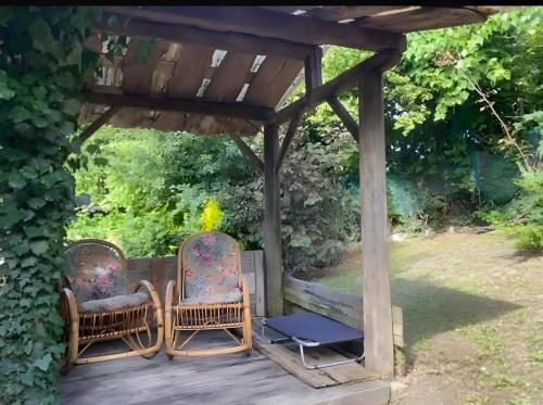 Zahrada ubytování Casa Fruet