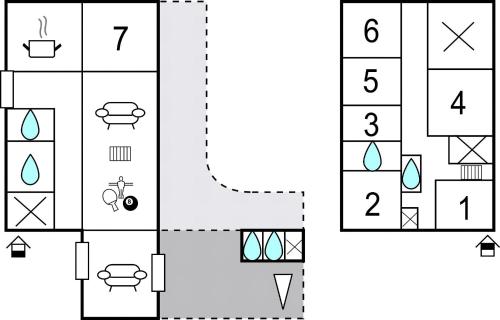 a schematic diagram of the experimental setup at Beautiful Home In Loriol-Sur-Drôme in Loriol-sur-Drôme