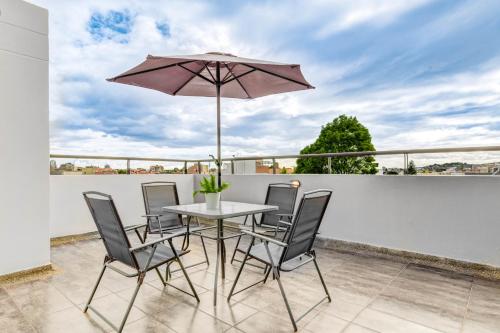 Balkón nebo terasa v ubytování Home Suites 118 By gA