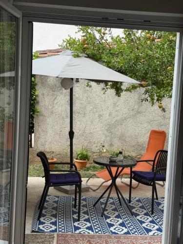 Kawasan patio atau luaran di Zimmer Room Trogir Kastela Split