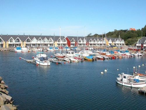 a bunch of boats are docked in a harbor at Seaside Panorama in Hasle - By Traum Ferienwohnungen in Hasle