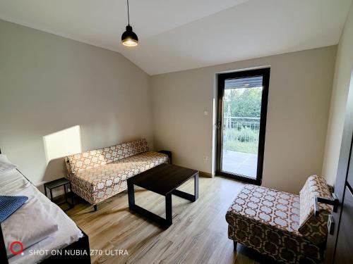 Χώρος καθιστικού στο Żywiec Holidays