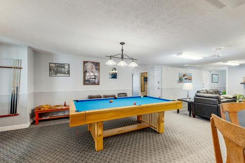 a living room with a pool table in it at Wellington Manor 240 in Wells