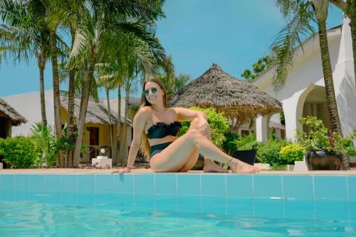 Πισίνα στο ή κοντά στο AHG Hisia Nungwi Experience Hotel