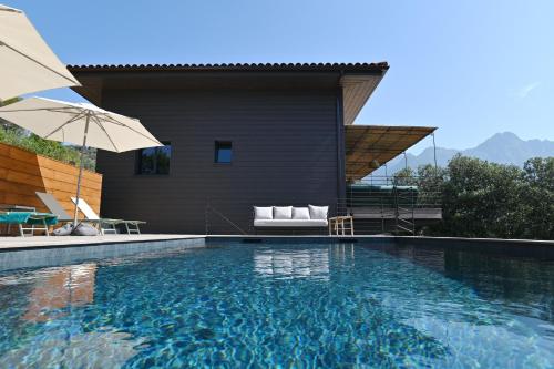 Πισίνα στο ή κοντά στο Casa Paula
