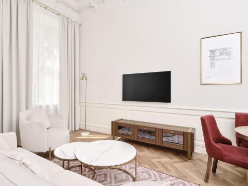Μια τηλεόραση ή/και κέντρο ψυχαγωγίας στο Aparthotel T12