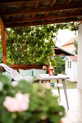 Posezení v ubytování Menta Apartman