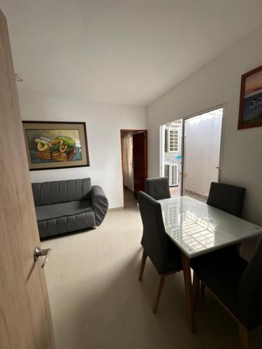 Posezení v ubytování APARTAMENTO