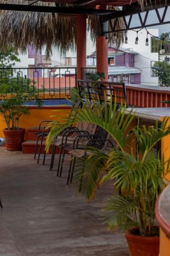 Un balcón o terraza en Bacanda Hotel
