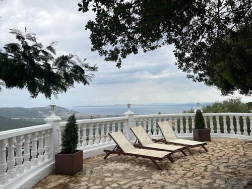 Villa panoramique avec piscine, Mas-Fumats, ROSES, Espagne