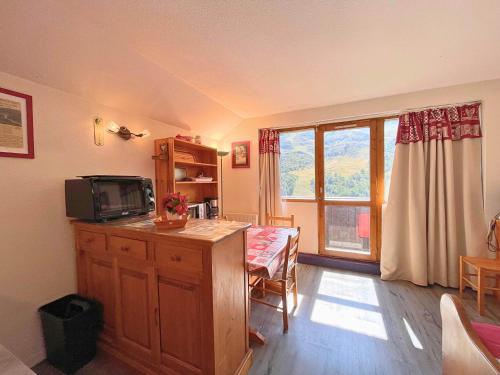 Studio cabine aux Ménuires, au pied des pistes, pour 4 personnes - FR-1-452-138