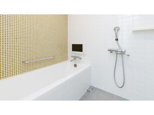 Et badeværelse på The OneFive Sendai - Vacation STAY 35279v