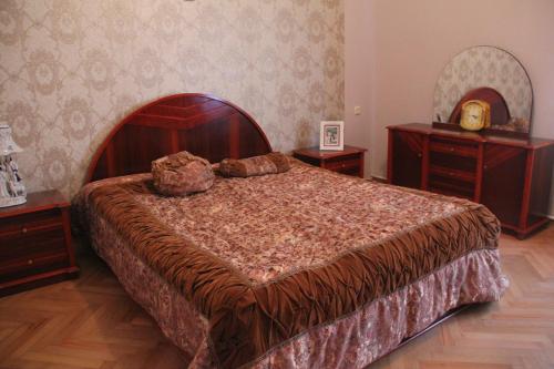 Postel nebo postele na pokoji v ubytování Gurami Guest House 1