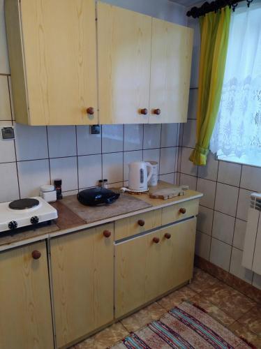 Kuchyň nebo kuchyňský kout v ubytování Halne Izby - Pokoje Gościnne