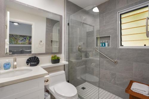 Koupelna v ubytování Garden Breeze Retreat at Kaha Lani Resort 103