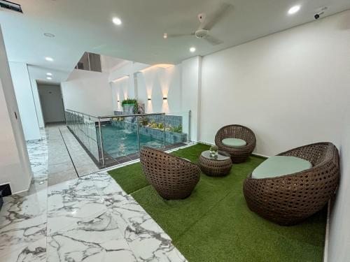 Bazén v ubytování Hotel La Esmeralda Doradal nebo v jeho okolí