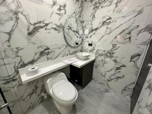 Koupelna v ubytování Hotel La Esmeralda Doradal