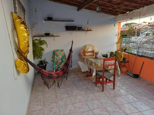 Posezení v ubytování Quarto individual Zona Leste Penha