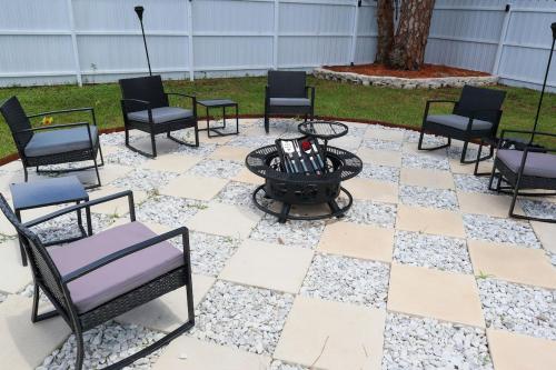 Terrasse ou espace extérieur de l'établissement Nature Getaway in Port Richey