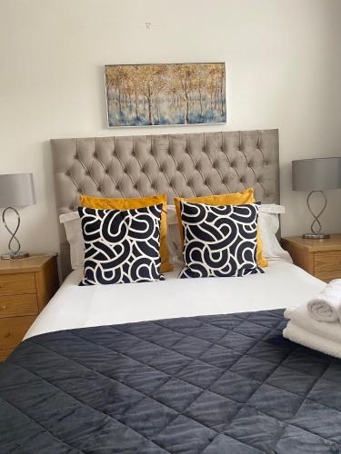 Ένα ή περισσότερα κρεβάτια σε δωμάτιο στο Relax 1 bed in central Oxford