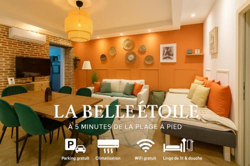La belle étoile climatisé à 5 min à pieds de la plage