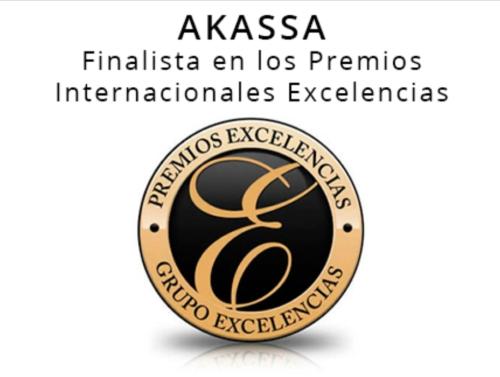 a badge of the american episcopal observatory at Akassa Alojamientos Bioclimaticos en las Hurdes in Pinofranqueado