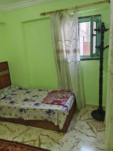 a bedroom with a bed and a window at Enjoy 2025 in Alexandria
