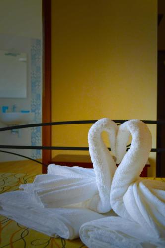 Postel nebo postele na pokoji v ubytování B&B Castiglione