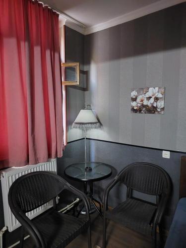 Ein Sitzbereich in der Unterkunft Welcome to Tbilisi