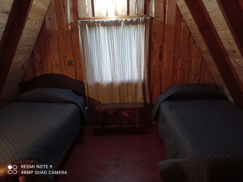Zona de estar de Cabañas con Tinaja en Choshuenco