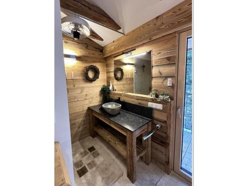 Ένα μπάνιο στο Chalet Kristall