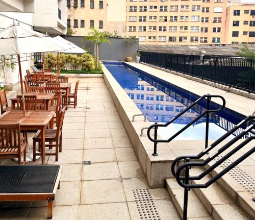 Loft 12º City Viewの敷地内または近くにあるプール