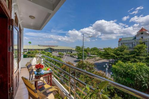 Μπαλκόνι ή βεράντα στο Ninh Binh Railway Venus Hotel