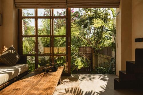 Κήπος έξω από το Calista Studios DUA Quaint 1 BR studio in Jungle 10 mins away from Uluwatu center