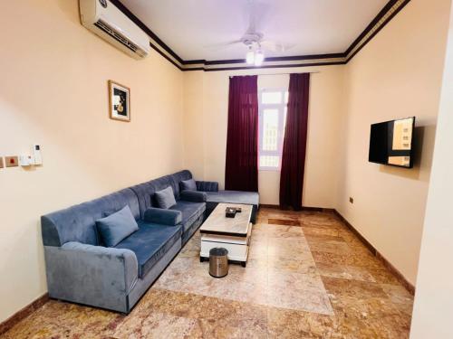 Posezení v ubytování Farah Hotel Apartment