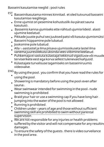 a screenshot of a page of a document at Keibulahe Puhkemaja in Keibu