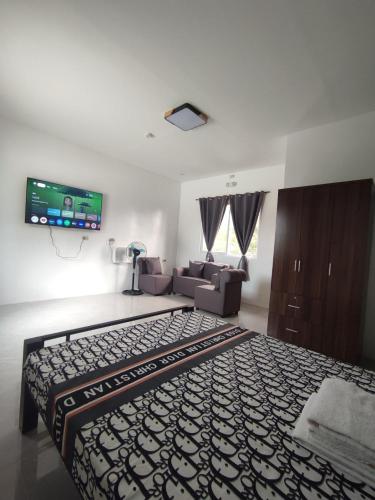 Katil atau katil-katil dalam bilik di JKCC Family Pad