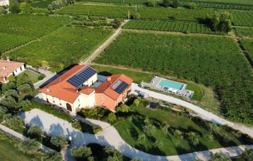 Άποψη από ψηλά του Agriturismo La Rondinella