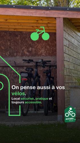 an image of a bike in a garage at Campanile Beaune in Beaune
